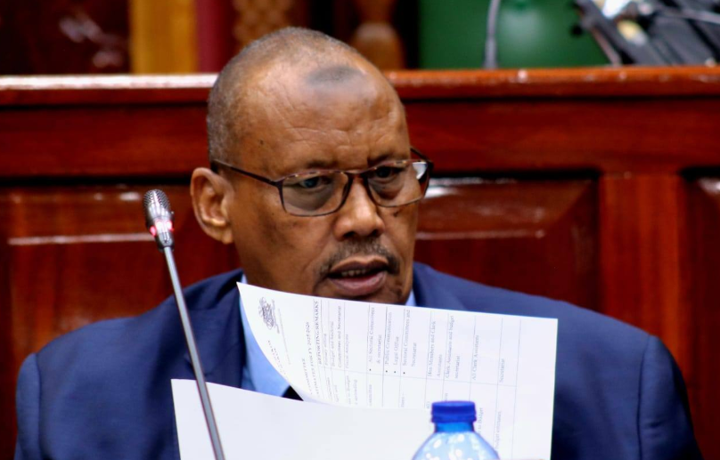 Senator Mohammed Abass Sheikh. PHOTO/https://web.facebook.com/ParliamentKE