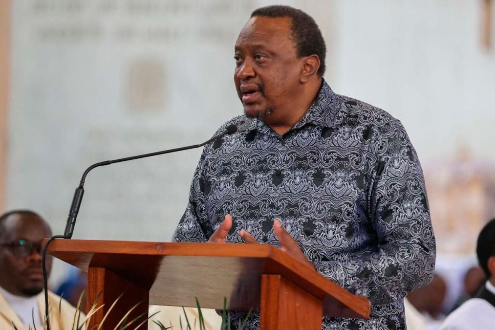 Retired fourth President of the Republic of Kenya and Jubilee Party leader Uhuru Kenyatta.PHOTO/4thPresidentKE./X
