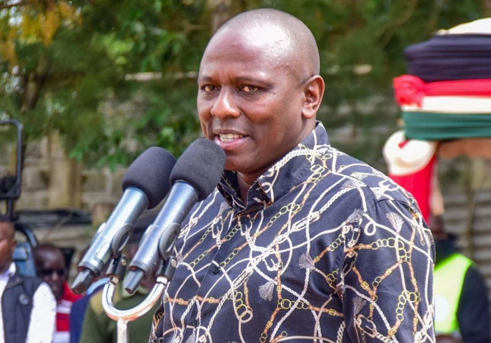 Leader of the Majority in the National Assembly Kimani Ichung'wah