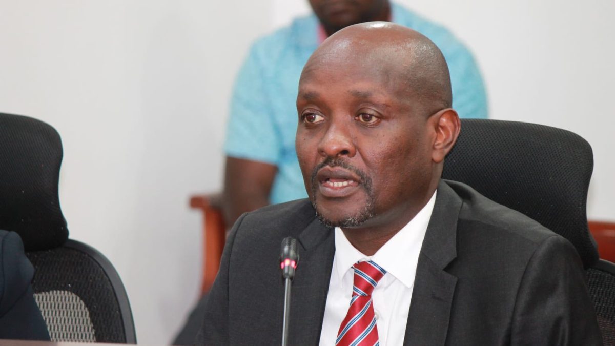 HELB CEO Geoffrey Monari during a session of the National Assembly’s Public Investments Committee on Governance and Education on Friday, May 30, 2025. PHOTO/https://www.facebook.com/ParliamentKE
