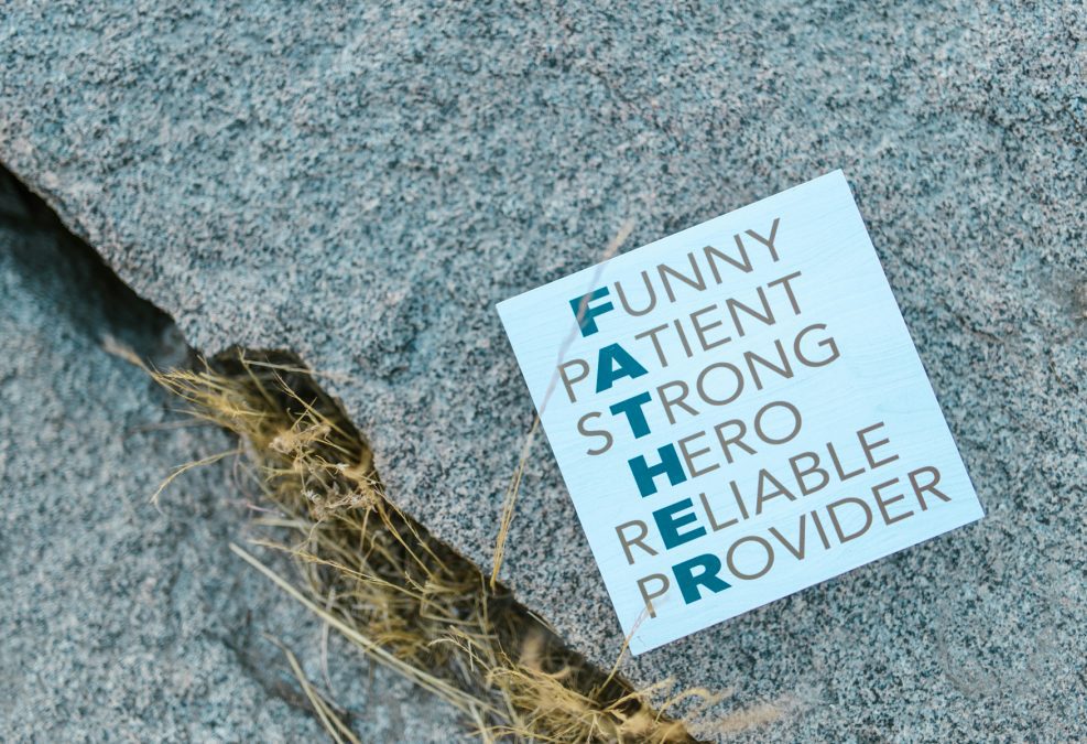 A cute card with Father's Day  message
