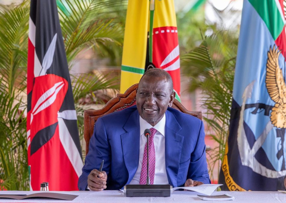 President William Ruto meeting with governors on Wednesday, June 4, 2025.