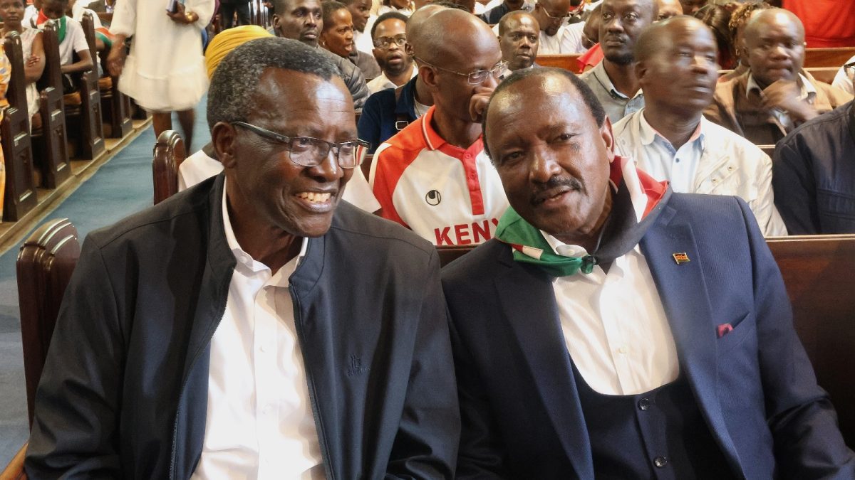 PHOTOS: Kalonzo, Maraga attend interdenominational prayers at All Saints’ Cathedral