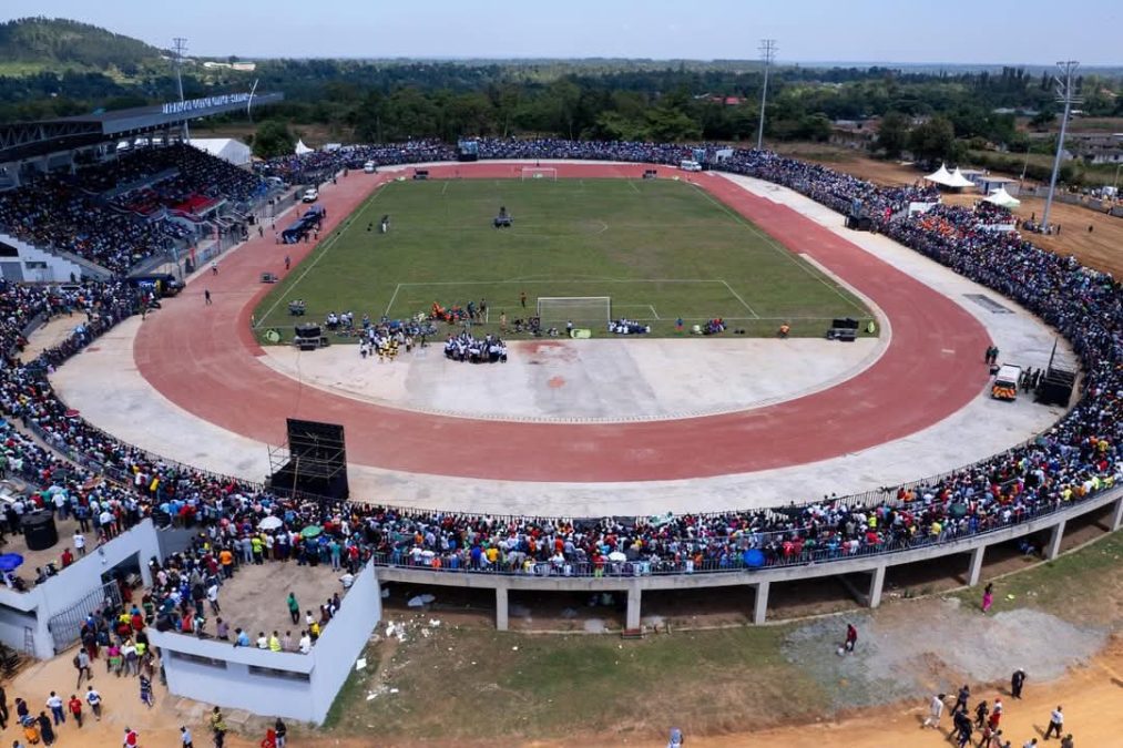 Aerial view of Jaramogi Oginga Odinga stadium in Siaya. PHOTO/@ayatta_10/X