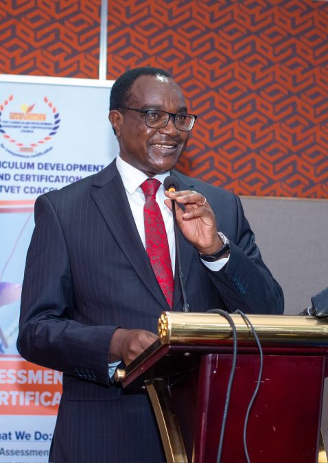 Education Cabinet Secretary Julius Ogamba during a previous event. PHOTO/@EduMinKenya/X