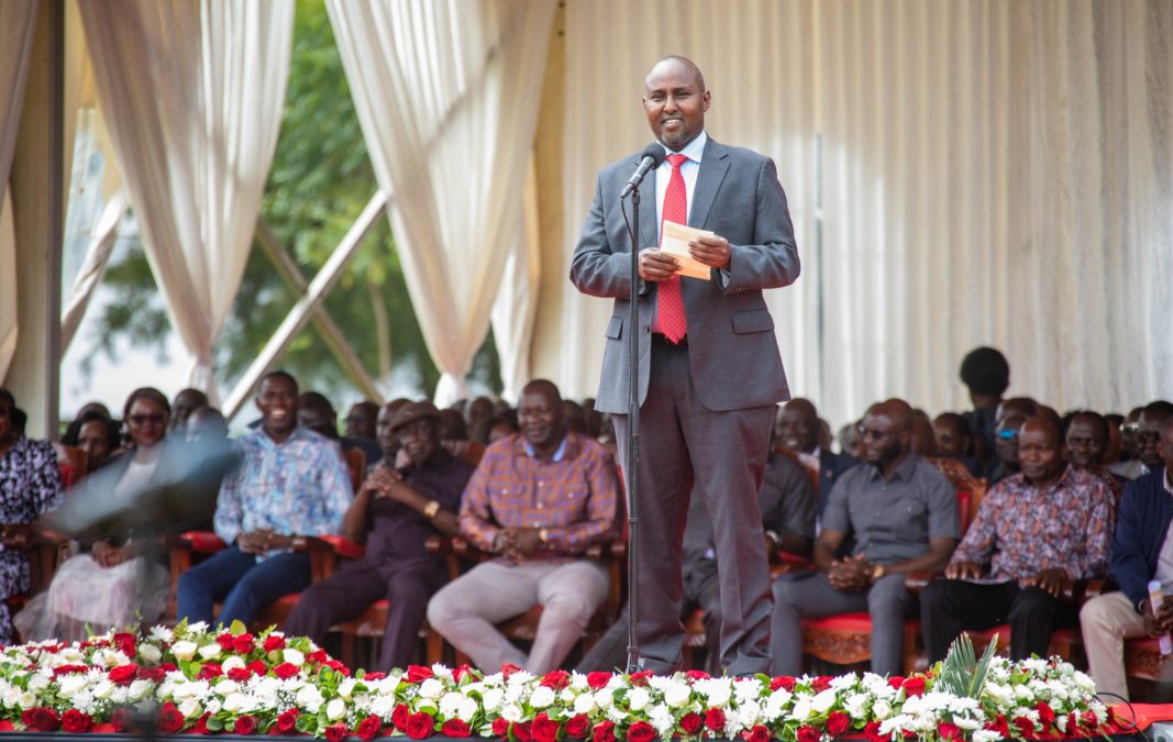 Suna East MP and National Assembly Minority Leader Junet Mohamed in a previous event. PHOTO/@JunetMohamed/X