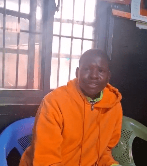 Nabbed person loses speech and starts bleating like goat at police station