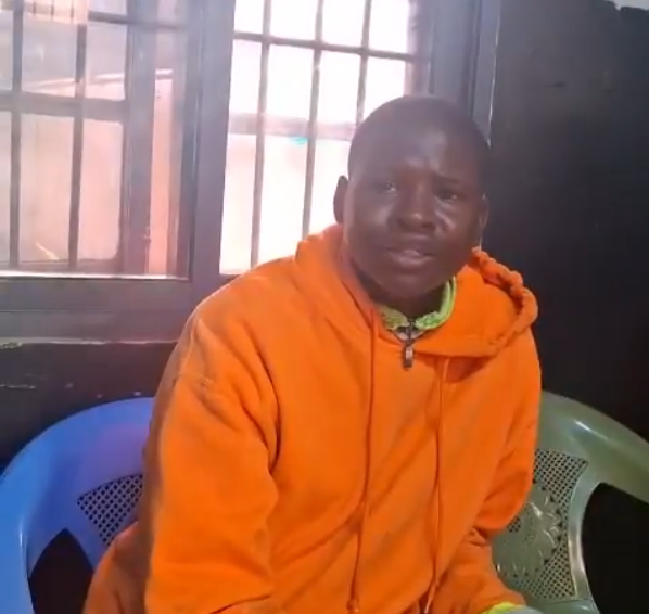 Nabbed person loses speech and starts bleating like goat at police station