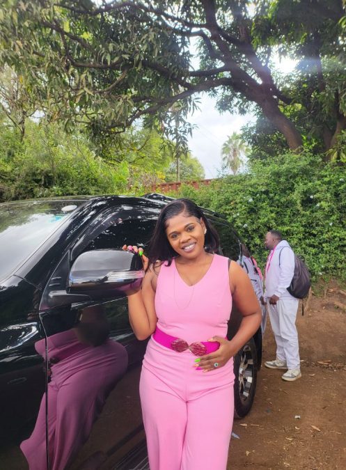 Betty Bayo posing for a photo during a past event. PHOTO/https://www.facebook.com/bayobetty