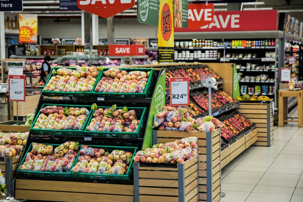 A grocery section in a supermarket. Image used for illustration purposes only. PHOTO/Pexels