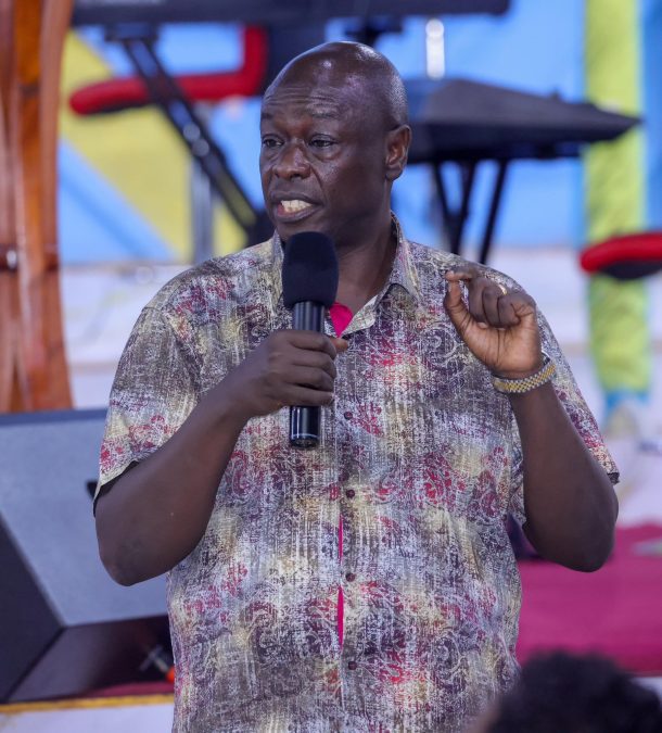 Gachagua, while speaking during a church service on Sunday, June 8, 2025, in Malindi. PHOTO//@rigathi/