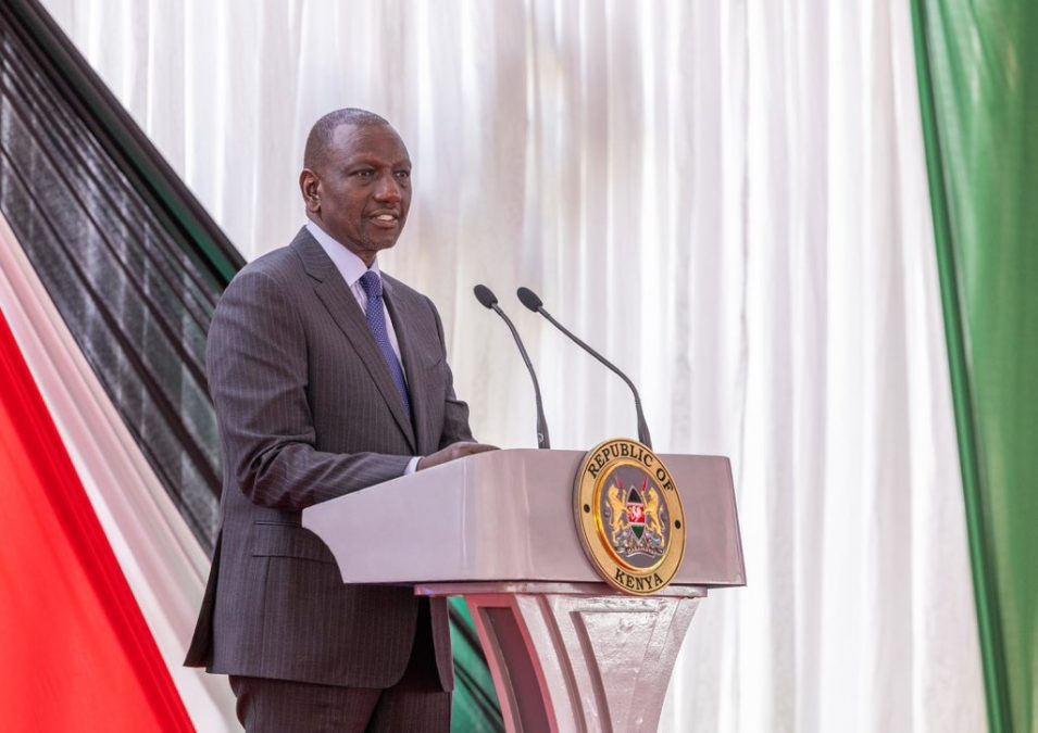 President William Ruto speaks during a past event. PHOTO/@WilliamsRuto/X
