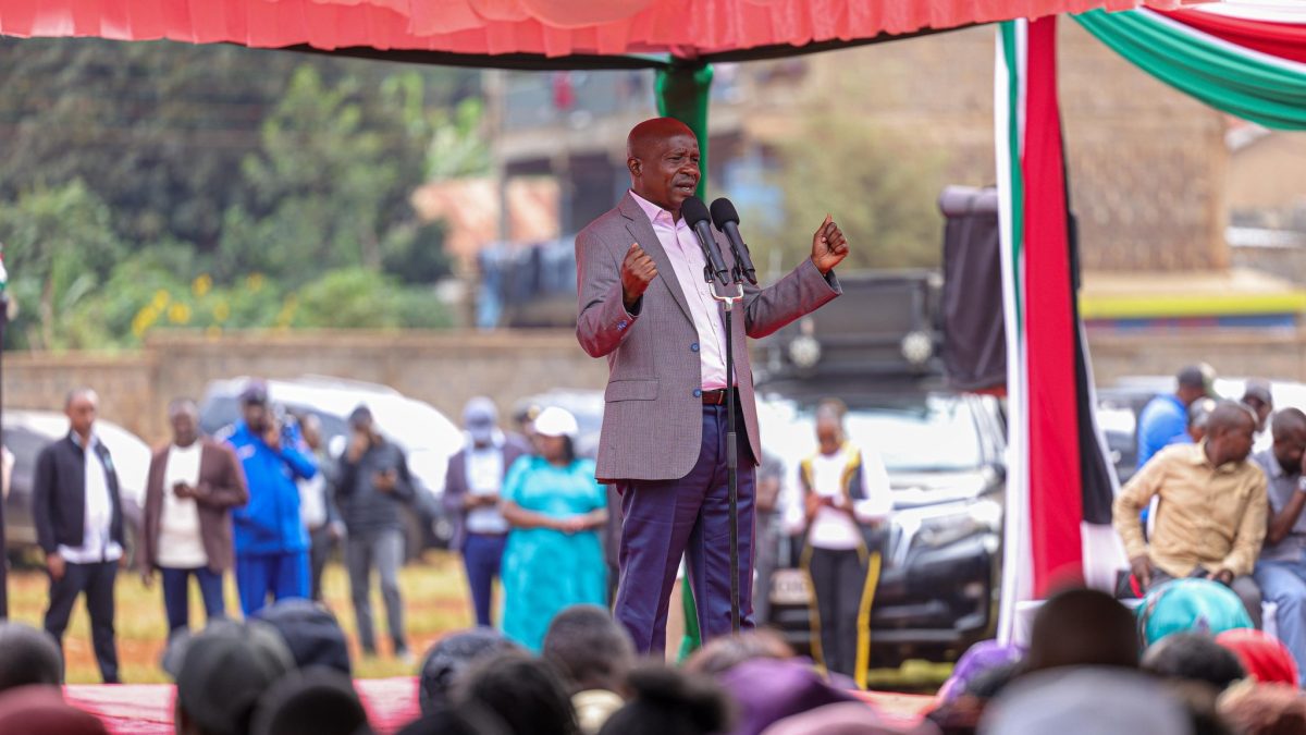 Kindiki blames deep-rooted historical challenges for unemployment crisis