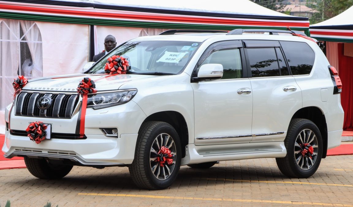 Bishop Benjamin Kalanzo brand new Toyota Prado