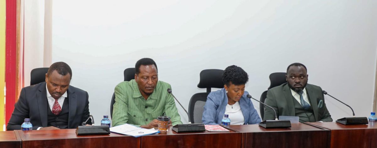 Members of the Senate health committee. PHOTO/https://www.facebook.com/ParliamentKE
