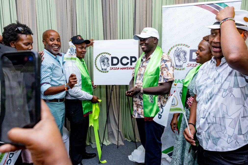 DCP Party leader Rigathi Gachagua launches satellite party office in Boston, USA, on July 20, 2025. PHOTO/@DCP_Democracy/X