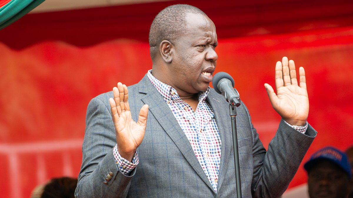 Former Interior Security and National Adminisration Cabinet Secretary Fred Matiang’i.
