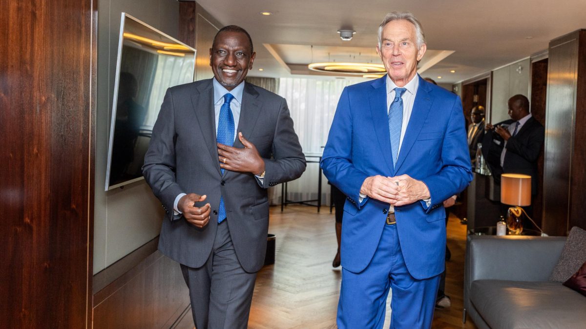 Details of Ruto’s meeting with Tony Blair