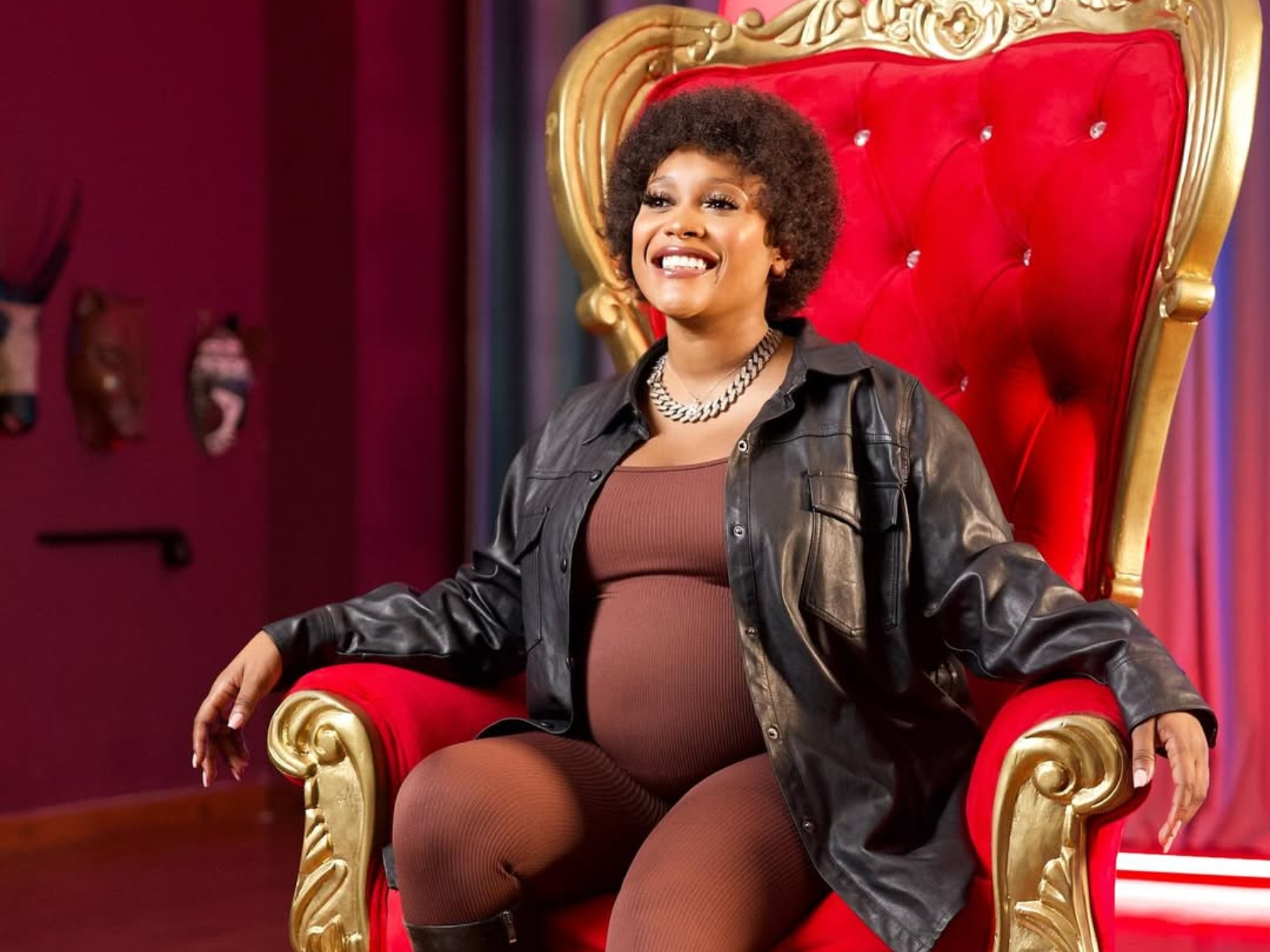 Jovial and lover welcome their first child together