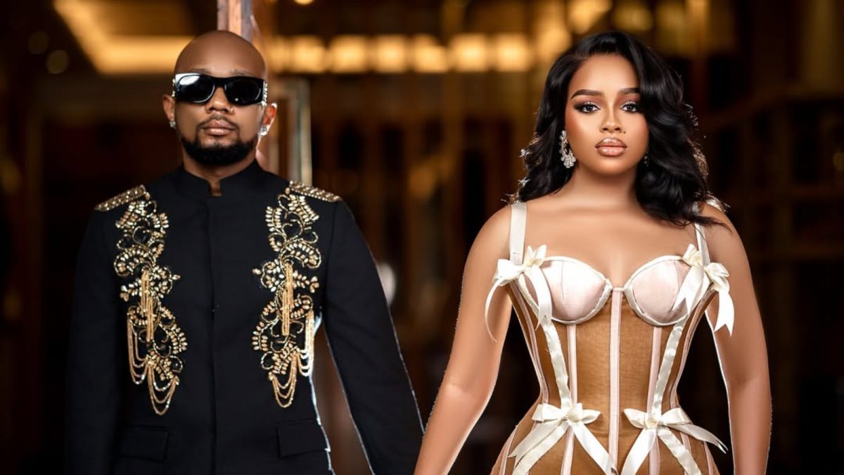 Tanzanian songstress Nandy with her husband, Bill Nass. PHOTO/@officialnandy/Instagram