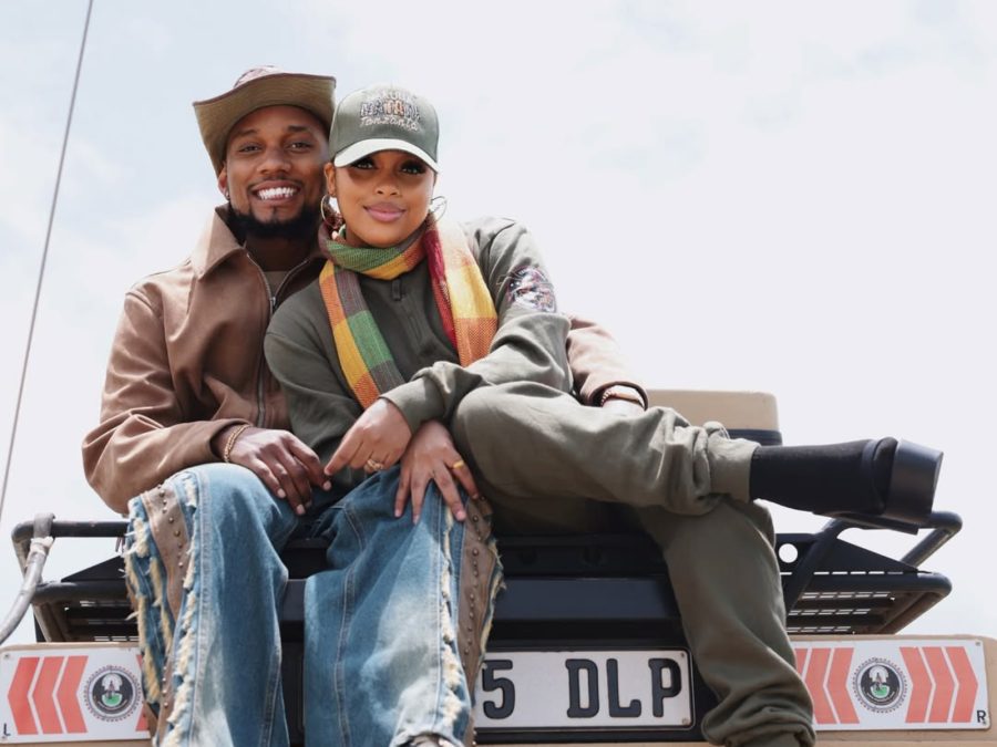 Tanzanian songstress Nandy with her husband Bill Nass. PHOTO/@officialnandy/Instagram