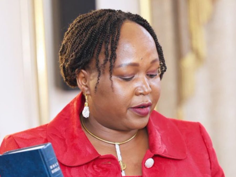 EAC Secretary Veronica M. Nduva at a past event. PHOTO/@jumuiya/X