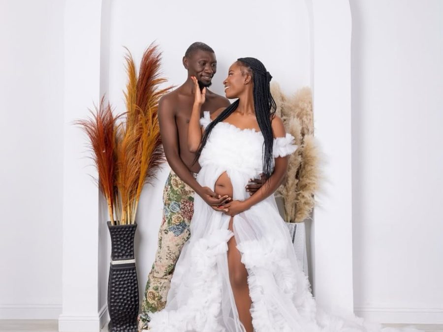Stevo Simple Boy poses with girlfriend Brenda during a maternity shoot shared on June 23, 2025. PHOTO/stevosimpleboy8/Instagram