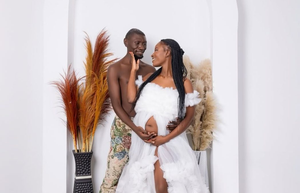 Stevo Simple Boy poses with girlfriend Brenda during a maternity shoot shared on June 23, 2025. PHOTO/stevosimpleboy8/Instagram