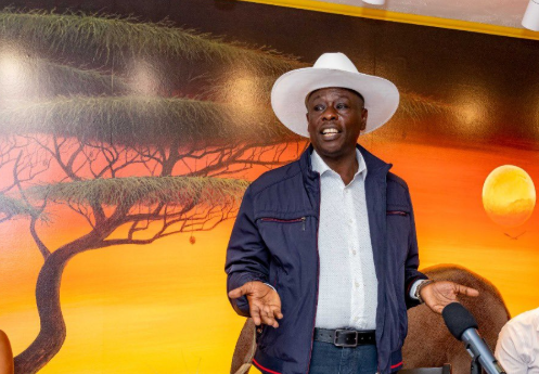Former Deputy President Rigathi Gachagua in Boston. PHOTO/@rigathi/X