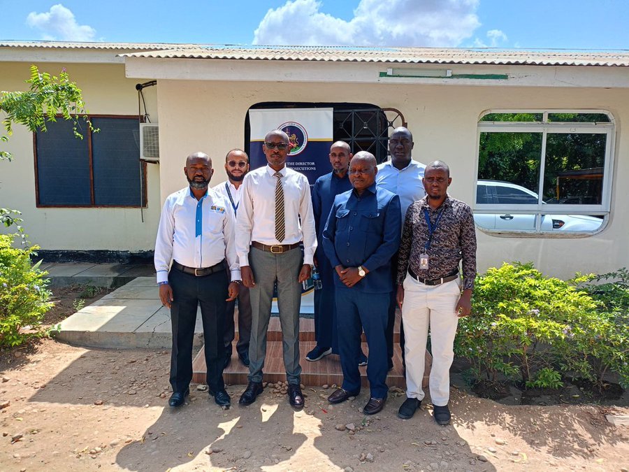 IPOA and ODPP delegates posing for a photo during a high-level meeting held on June 30, 2025, in Kenya’s North Eastern region. PHOTO/@ODPP_KE/X