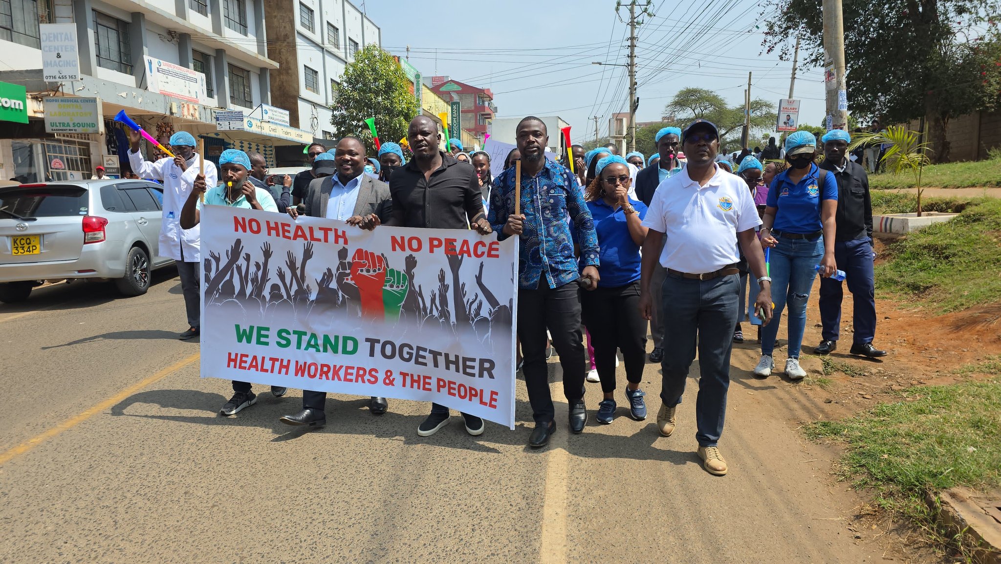 Atellah warns Kiambu County against silencing striking doctors