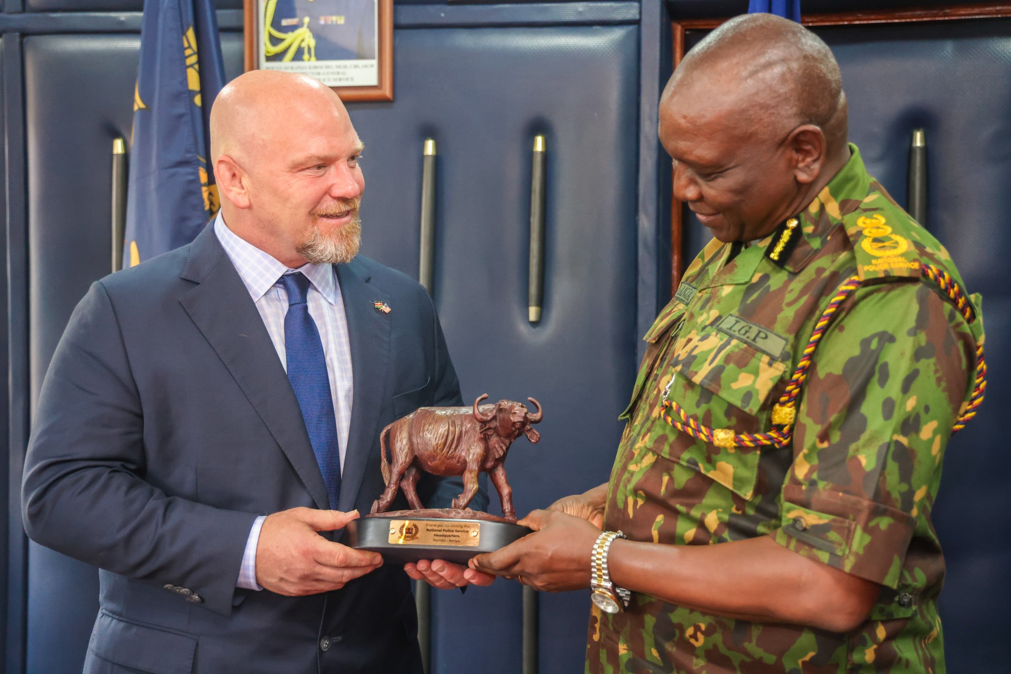 Police sign historic MoU with the US govt to tackle drug menace