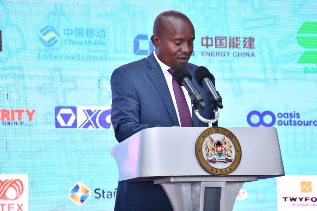 Deputy President Kithure Kindiki during The Nation-Huawei LEAP Job Fair 2025 on Tuesday at the University of Nairobi. PHOTO/@HuaweiKenya/X