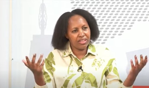 Nyandarua Member of Parliament Wanjiku Muhia. PHOTO/screengrab by K24 Digital from a video posted on X