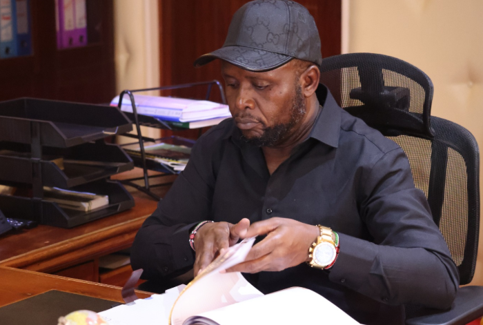 Natembeya returns to office after 60-day ban elapses