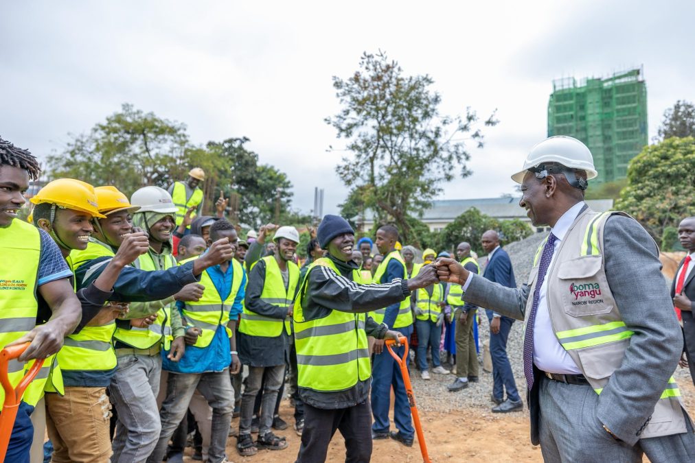 William Ruto in Dagorreti