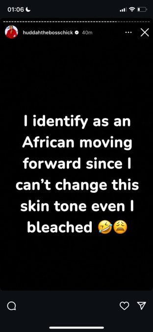 A post shared by Huddah Monroe. PHOTO/Screengrab by K24 Digital from @huddahthebosschick
