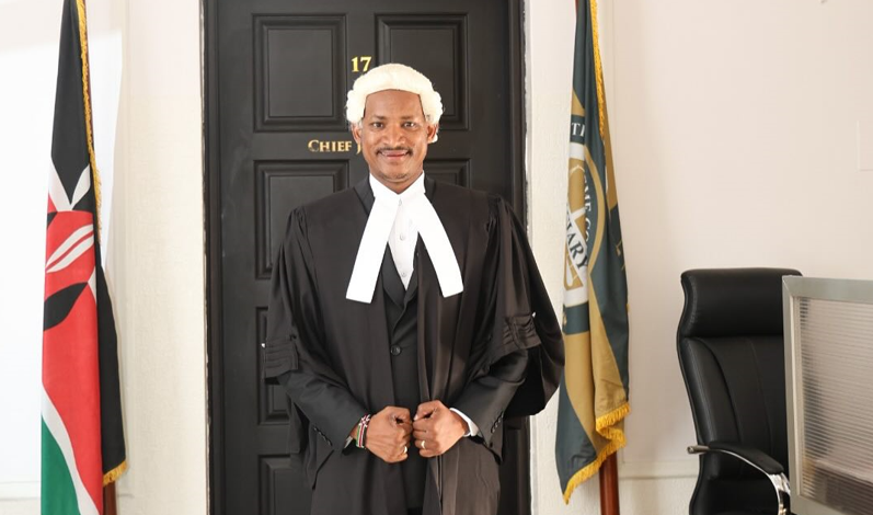 Embakasi East MP Babu Owino gets admitted to the bar on Friday, May 23, 2025. PHOTO/https://web.facebook.com/babuowinongili
