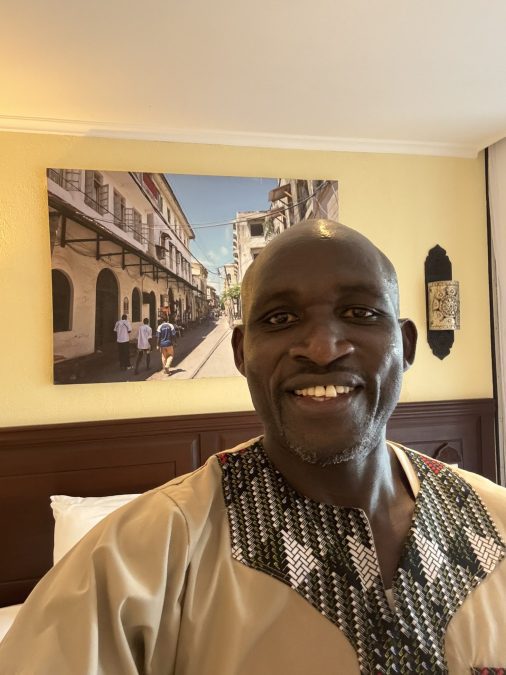 Fred Ogolla posing for a photo during a past event. PHOTO/@OgolaFogola/X