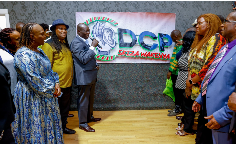 DCP Party leader Rigathi Gachagua launches satellite party office in Seattle in the USA on July 14, 2025. PHOTO/@rigathi/X
