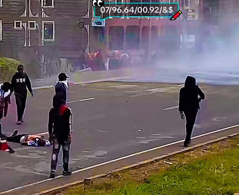 Kangemi turns chaotic as water cannons and teargas dominate Saba Saba protests