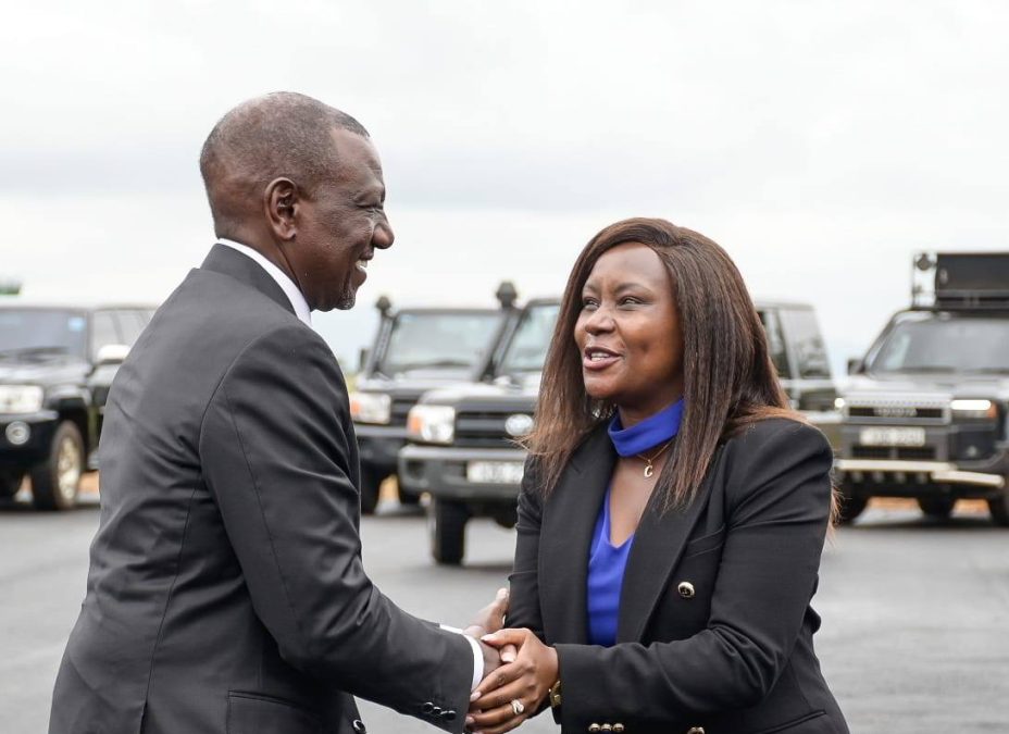 Mbarire, when she met Ruto on Sunday, July 6, 2025, PHOTO/https://web.facebook.com/CecilyMutituMbarire