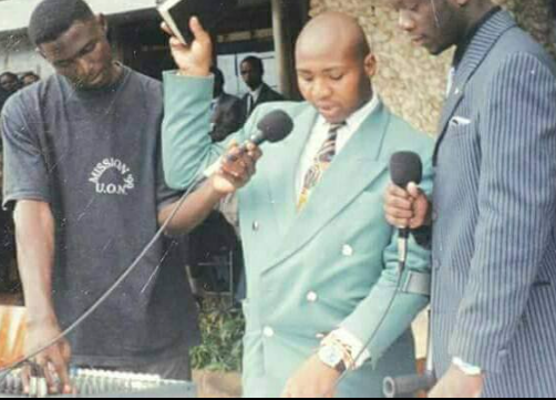 East African Legislative Assembly Member of Parliament (MP) David Sankok (centre) is sworn in as student leader at the University of Nairobi. PHOTO/https://web.facebook.com/profile.php?id=100044397670665