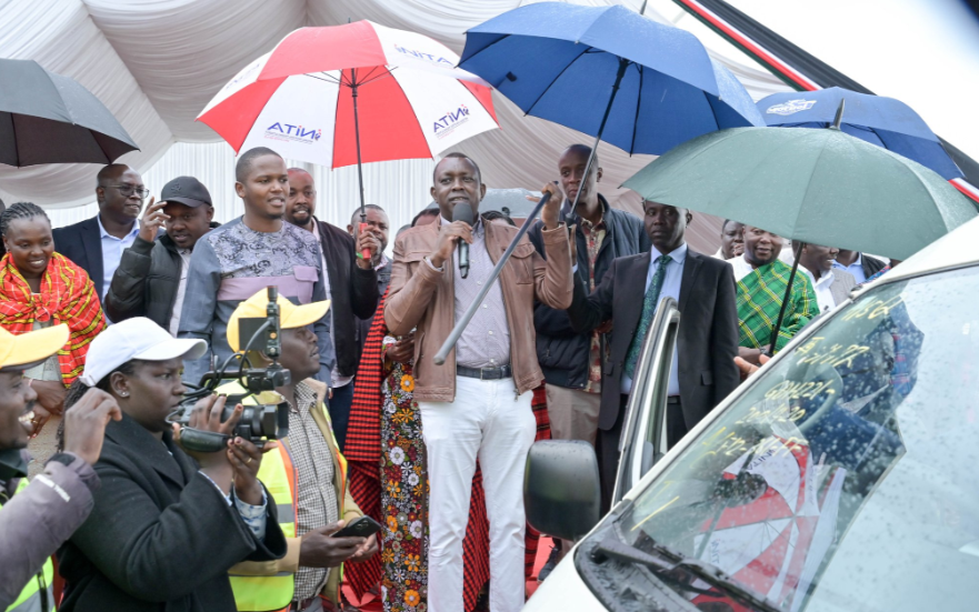 Sudi dishes out matatu, motorcycles, and cash in Kapseret empowerment