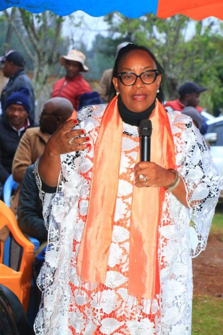 Former Health CS Sicily Kariuki speaks during a past event on June 30, 2025. PHOTO/https://www.facebook.com/SicilyKariukiRIAL