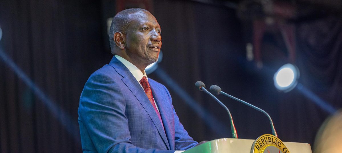 President William Ruto speaking during an event on August 16, 2025. PHOTO/https://www.facebook.com/williamsamoei