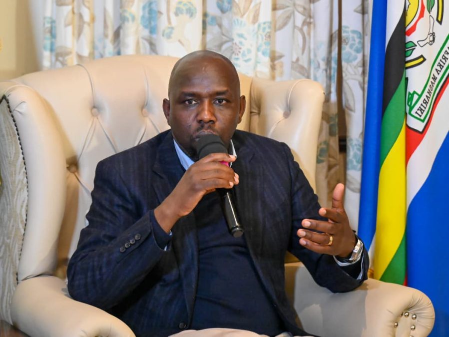 The Interior Cabinet Secretary (CS) Kipchumba Murkomen. PHOTO/https://www.facebook.com/OnesimusKipchumbaMurkomen