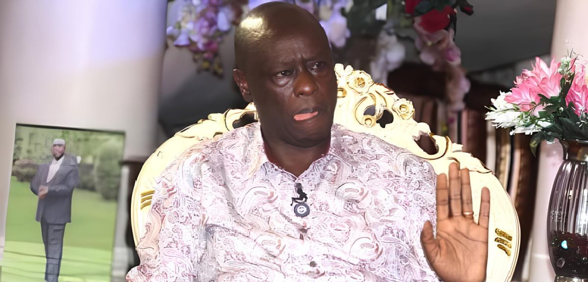 DCP boss Rigathi Gachagua speaks during a past interview. PHOTO/Screengrab by K24 Digital.