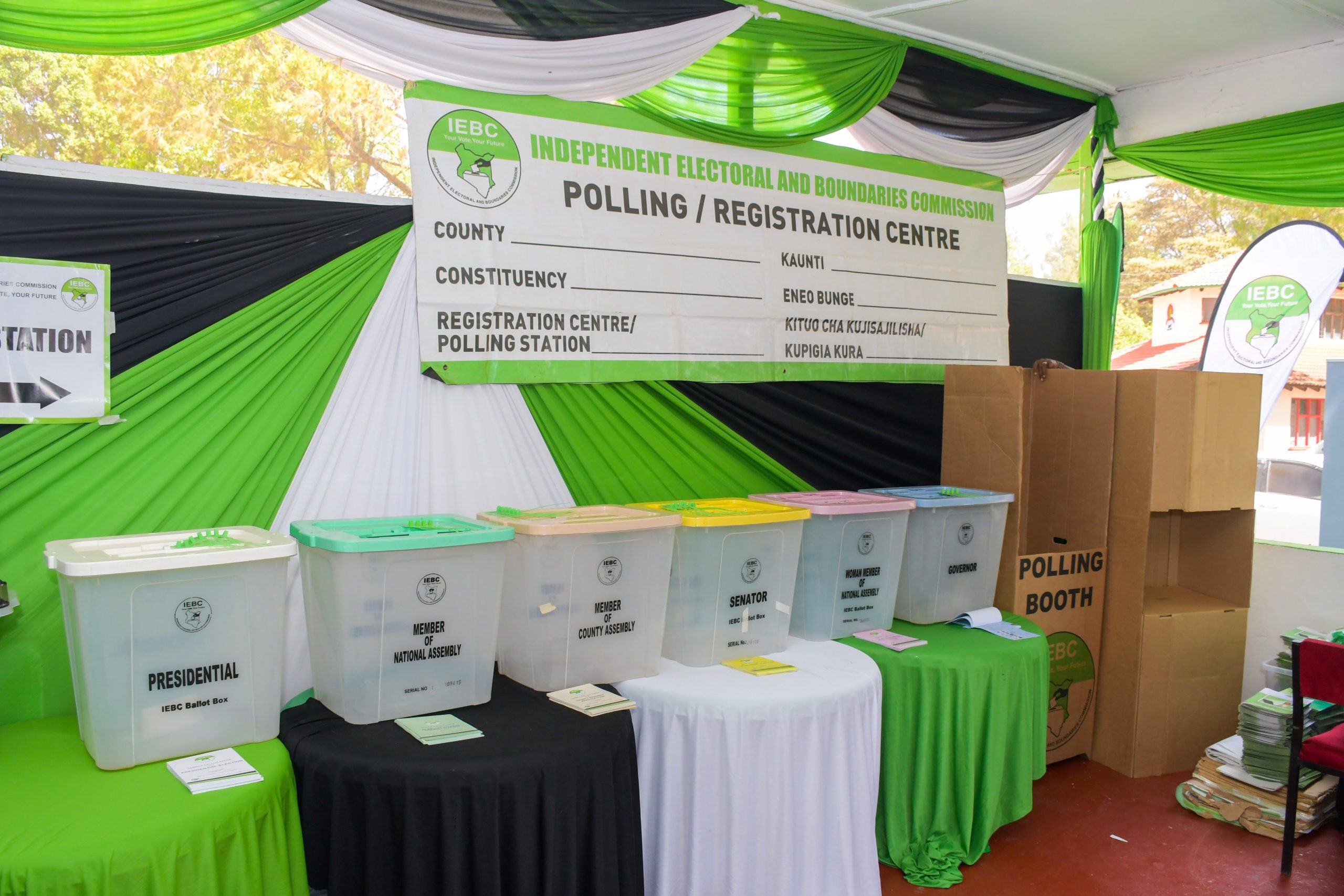 IEBC commissioner outlines new features in voters registration system