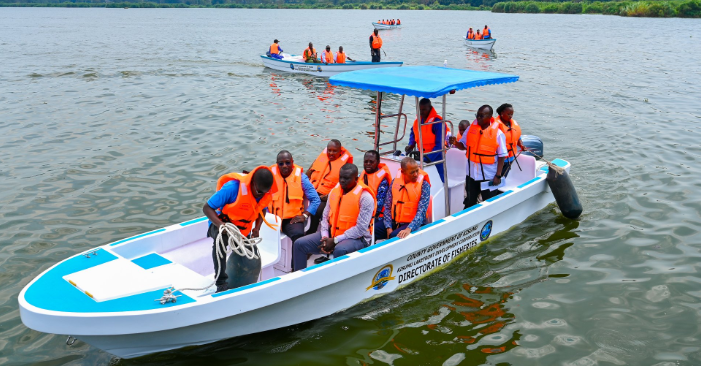 Nyong’o unveils boats to allow fishermen access deeper into Lake Victoria